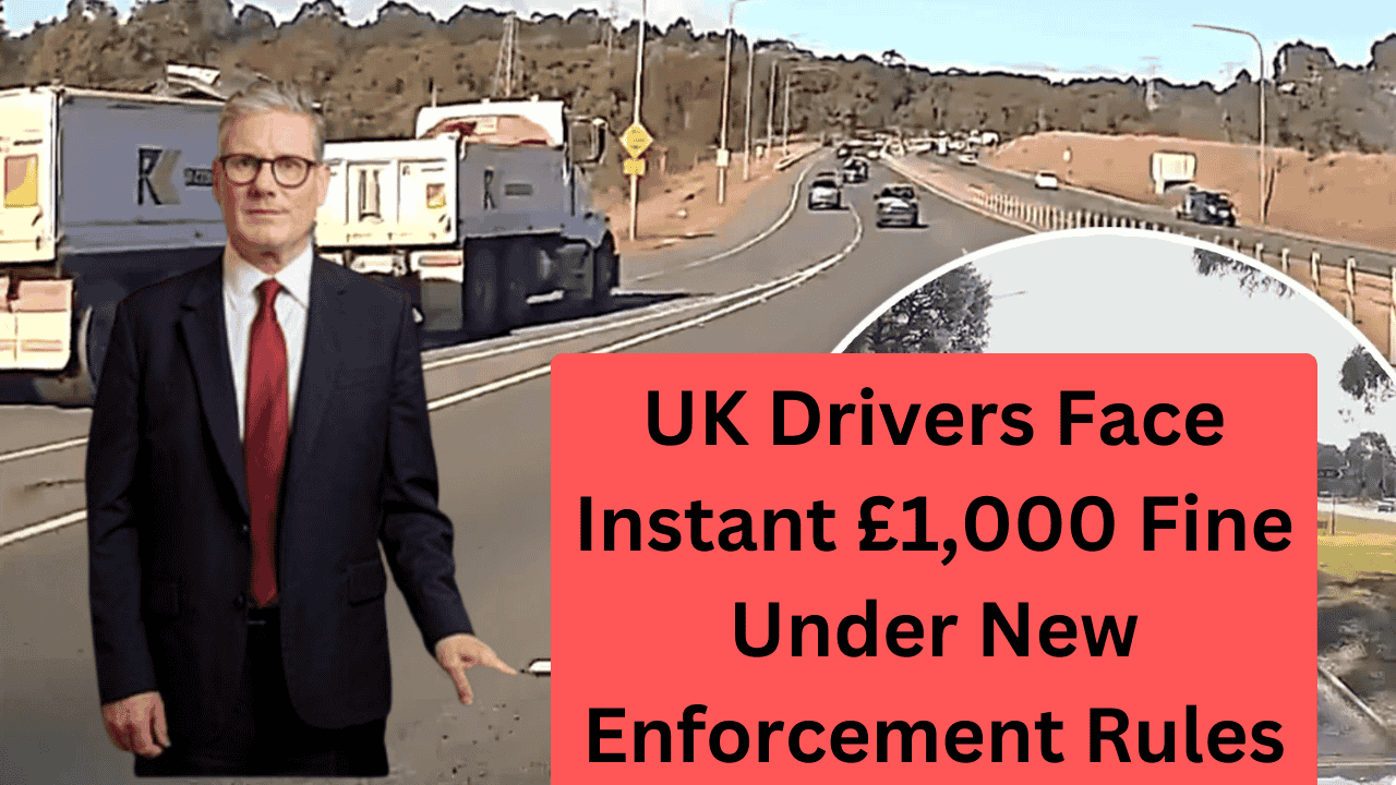 UK drivers face instant £1,000 fine