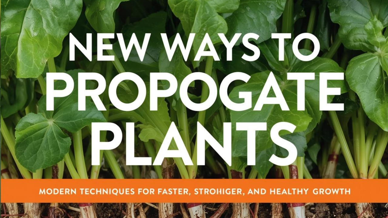 Modern Plant Propagation, New Gardening Techniques, Faster Plant Growth, Healthy Root Development, Beginner Propagation Guide, Smart Gardening Methods