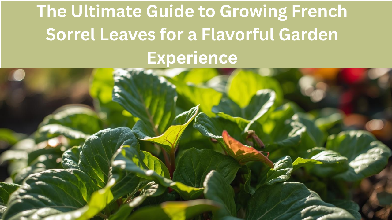 The Ultimate Guide to Growing French Sorrel Leaves for a Flavorful Garden Experience